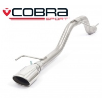 Cobra Rear Exhaust (Venom Range) Vauxhall Corsa D 1.2 Petrol thumbnail