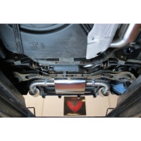 Cobra Cat Back Exhaust (Non-Resonated) Focus RS MK2 FD56 thumbnail