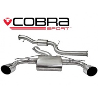 Cobra Cat Back Exhaust (Resonated) Focus RS MK2 thumbnail