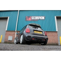 Scorpion Cat Back Performance Exhaust Cooper S F56 Non GPF Model (UK and EU Only) SMN010 SMNS010 thumbnail
